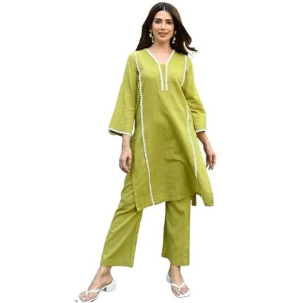 Women Cotton Blend Co-Ord Set