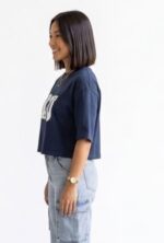 Women's Graphic Print Crop T-Shirt - Image 3