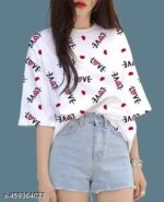 Printed T-Shirt for Women - Image 3