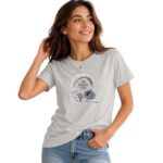 Women's Oversized Graphic Printed T-Shirt