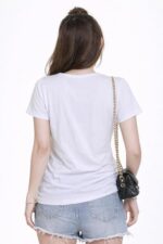 Women’s Printed Cotton T-Shirt - Image 2
