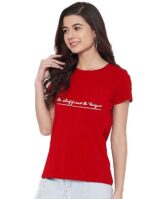 Cotton T-Shirt for Women - Image 2