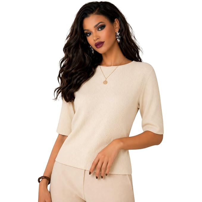 71ccz0EIddL._SX679_.jpg T-Shirt Top for Women - Image 1