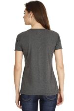 Women's Cotton Printed Round Neck Half Sleeve T-Shirt - Image 2