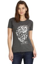 Women's Cotton Printed Round Neck Half Sleeve T-Shirt
